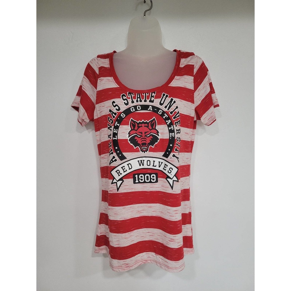 Arkansas State University Tee Shirt Women Size Large